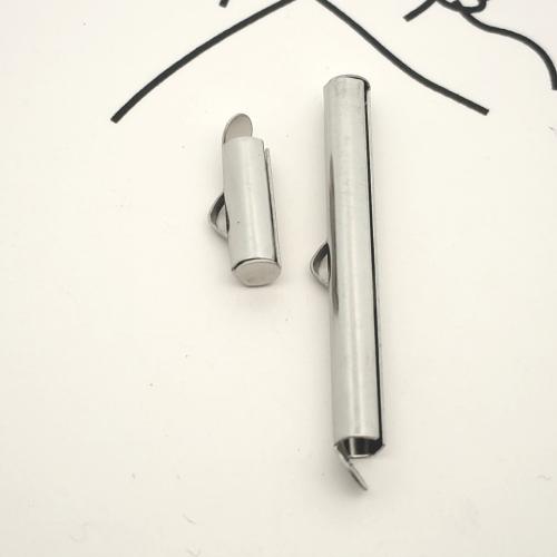 Stainless Steel Jewelry Clasp 304 Stainless Steel DIY original color Sold By PC
