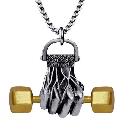 Zinklegierung Schmuck Halskette, plattiert, Modeschmuck & für den Menschen, keine, Länge:60 cm, verkauft von PC