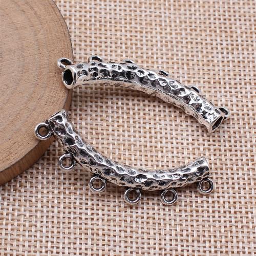 Tibetan Style Tube Beads, antique silver color plated, DIY, Sold By PC