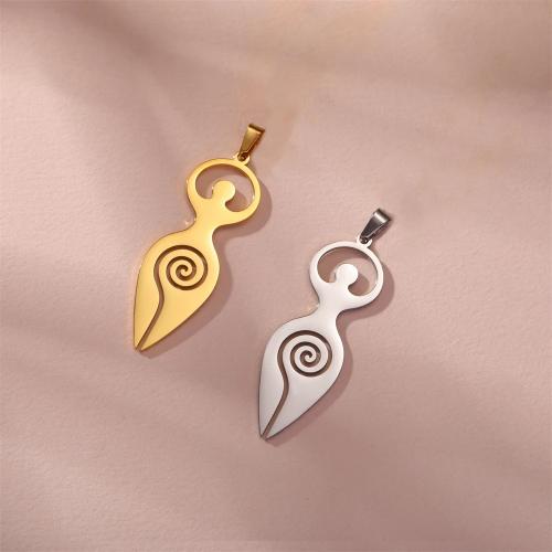 Stainless Steel Pendants, 304 Stainless Steel, DIY, more colors for choice, 42x14mm, Sold By PC