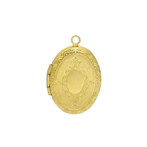 Brass Locket Pendants, DIY & different styles for choice, more colors for choice, Sold By PC