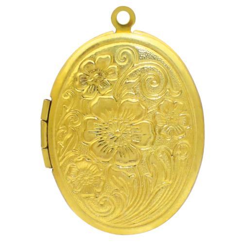 Colgantes de medallón de cobre amarillo, metal, Bricolaje & diferentes estilos para la opción, más colores para la opción, 23.70x33.50mm, Vendido por UD