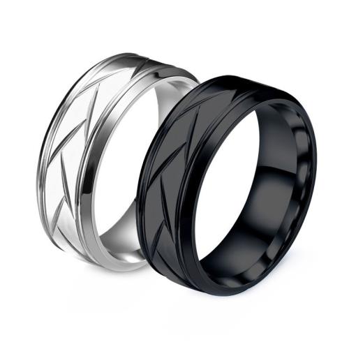 Edelstahl Ringe, 304 Edelstahl, plattiert, unisex & verschiedene Größen vorhanden, keine, verkauft von PC
