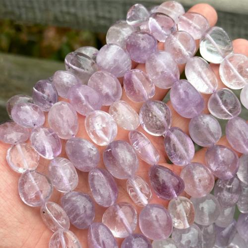 Naturelles perles améthystes, améthyste, pepite, DIY, beads length 13-18mm, Vendu par Environ 38 cm brin