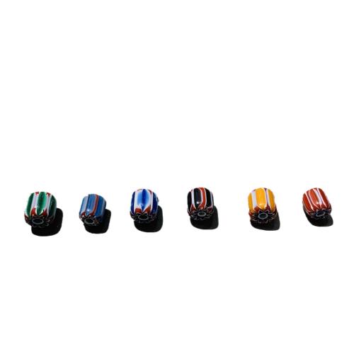 Lampwork Bead, DIY & emalj, fler färger för val, 12x11mm, Säljs av PC