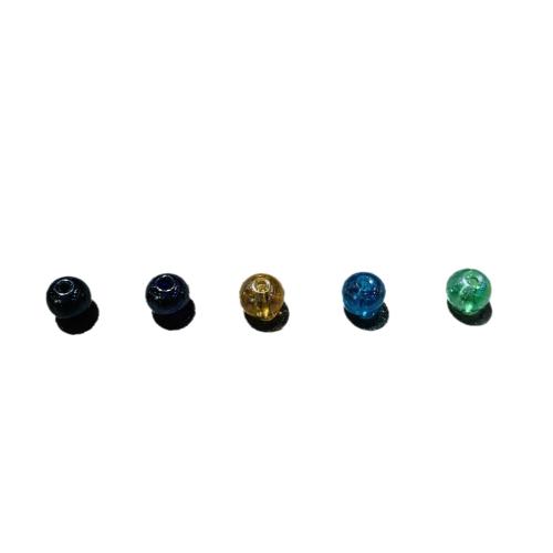 Lampwork Beads, DIY, more colors for choice, 8x7mm, Sold By PC