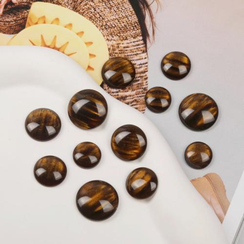 Hair Accessories DIY Findings, Resin, different size for choice, coffee color, Sold By PC