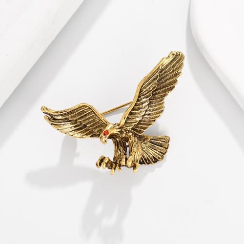 Zinc Alloy Brooches Eagle for man Sold By PC