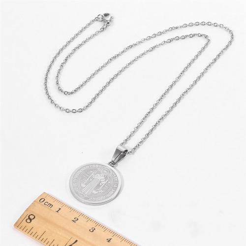 Iron Necklaces, with 304 Stainless Steel, fashion jewelry & for man, more colors for choice, Length:Approx 60 cm, Sold By PC