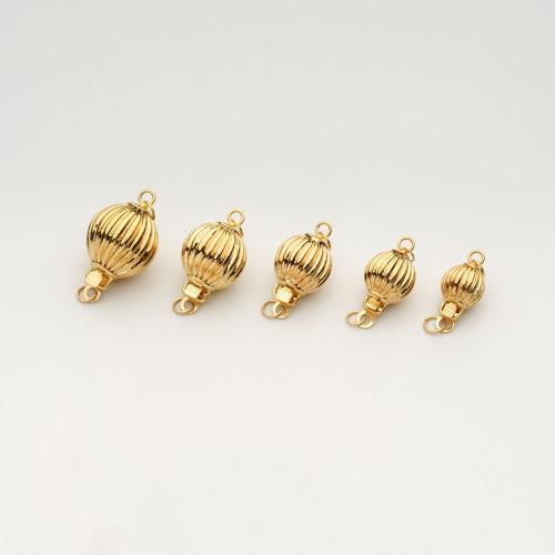18K Gold Lantern Clasps, DIY & different size for choice, more colors for choice, Sold By PC