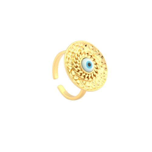 Cubic Zirconia Micro Pave Brass Ring, with Cubic Zirconia & Resin, gold color plated, fashion jewelry & different size for choice & micro pave cubic zirconia & for woman, more colors for choice, nickel, lead & cadmium free, Inner Diameter:Approx 17mm, Sold By PC