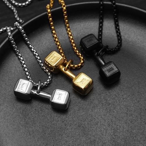 Titanium Steel Pendants, plated, different styles for choice & for man, more colors for choice, Length:60 cm, Sold By PC