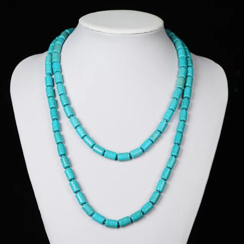 Fashion Turquoise Necklace, different styles for choice & for woman, more colors for choice, Length:1.2 m, Sold By PC
