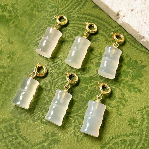 Agate Jewelry Pendants, with Brass, DIY, Sold By PC