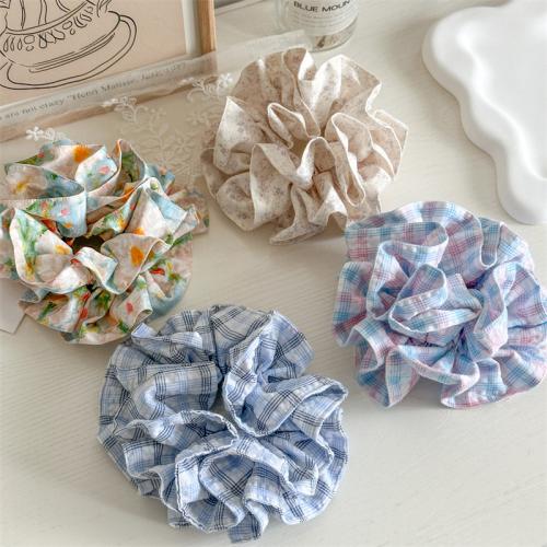 Hair Scrunchies, Cloth, handmade, different designs for choice & for woman, Sold By PC