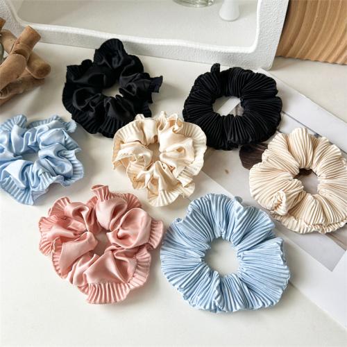 Hair Scrunchies, Cloth, handmade, different styles for choice & for woman, more colors for choice, Sold By PC