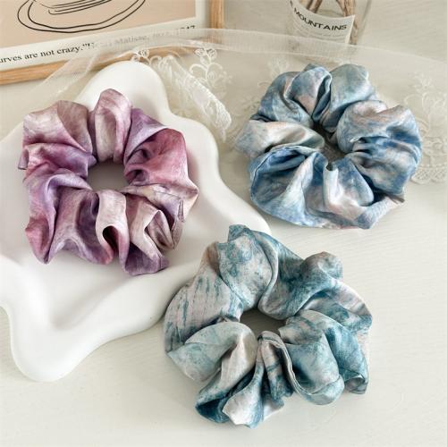 Hair Scrunchies, Cloth, handmade, for woman, more colors for choice, Sold By PC
