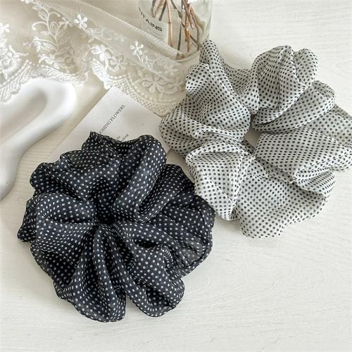 Hair Scrunchies, Gauze, handmade, for woman, more colors for choice, Sold By PC