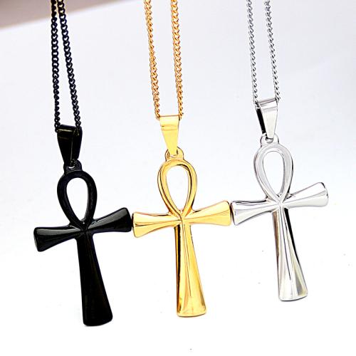 Stainless Steel Jewelry Necklace, 304 Stainless Steel, plated, fashion jewelry & Unisex, more colors for choice, Length:Approx 50 cm, Sold By PC