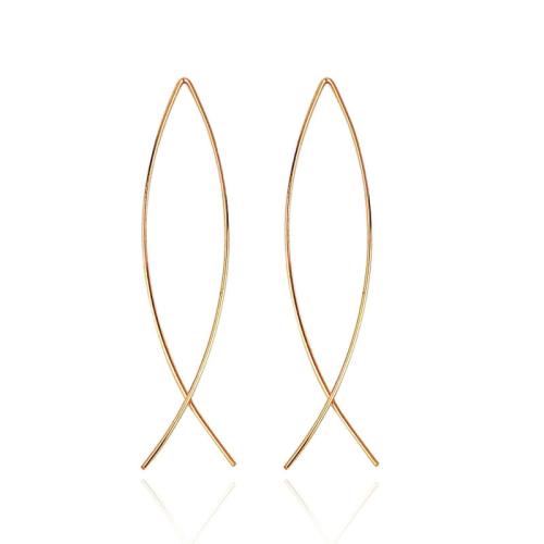 Zinc Alloy Drop Earrings plated for woman Sold By Pair