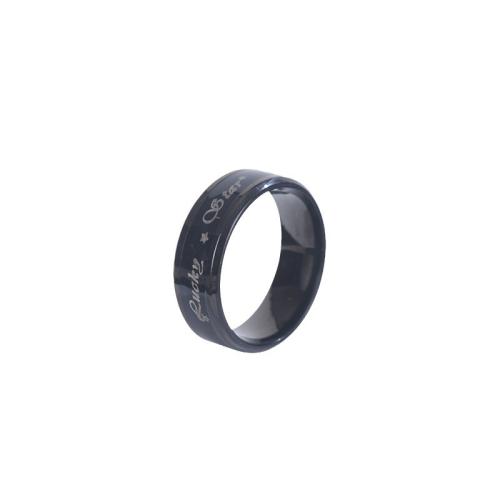 ステンレス鋼の指環, 304ステンレススチール, メッキ, ユニセックス & 異なるサイズの選択, 無色, 売り手 パソコン