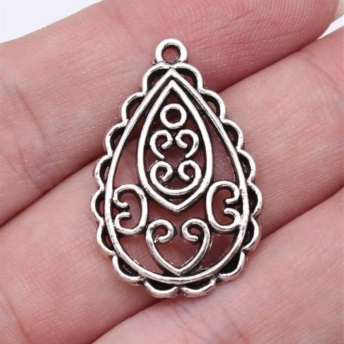 Tibetan Style Pendants, Teardrop, plated, DIY, more colors for choice, Sold By PC
