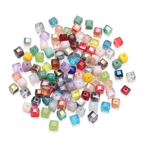 Crystal Beads, Square, DIY & different size for choice, more colors for choice, Sold By Bag