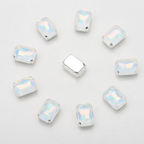 Jewelry Accessories, Plastic, DIY & with rhinestone, more colors for choice, 14x10mm, 10PCs/Bag, Sold By Bag