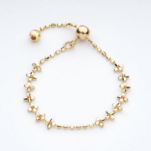 18K Gold Otevřít prst prsten, Nastavitelný & módní šperky & pro ženy, Vnitřní průměr:Cca 23mm, Prodáno By PC