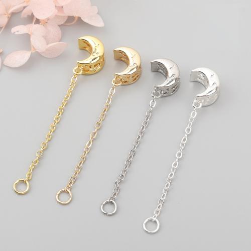 Brass Extender Chain, plated, DIY & different styles for choice, more colors for choice, 20PCs/Lot, Sold By Lot