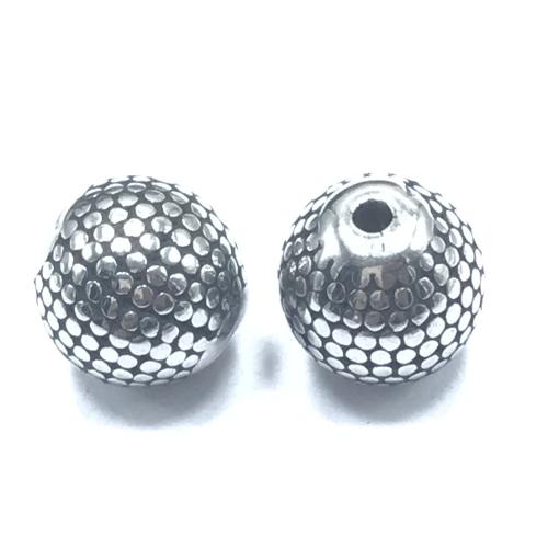 304 acciaio inox perla, DIY, colore originale, 9x9mm, Foro:Appross. 2mm, Venduto da PC