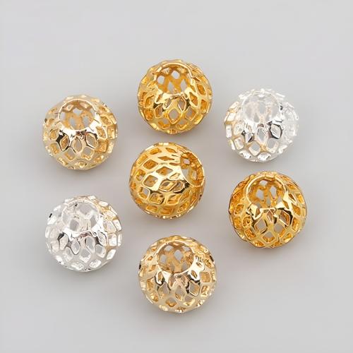 Brass Spacer Beads, plated, DIY & different size for choice, more colors for choice, 100PCs/Lot, Sold By Lot