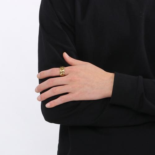 Палец кольцо из нержавеющей стали, Нержавеющая сталь 304, разный размер для выбора & разные стили для выбора & Мужский, Много цветов для выбора, продается PC