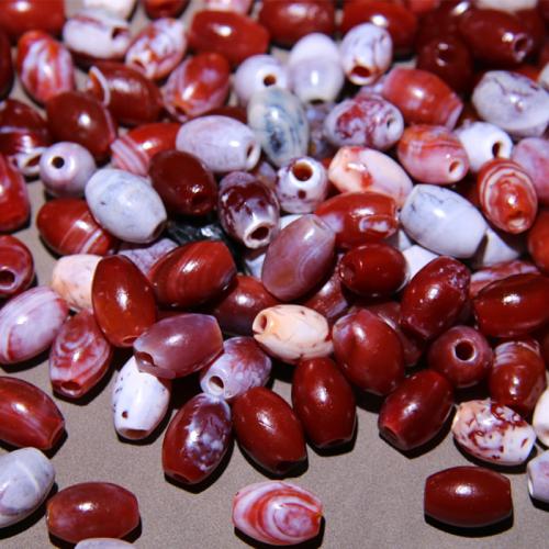 Agate Beads, Drum, DIY, beads size 9x13-10x14.5mm, Sold By PC