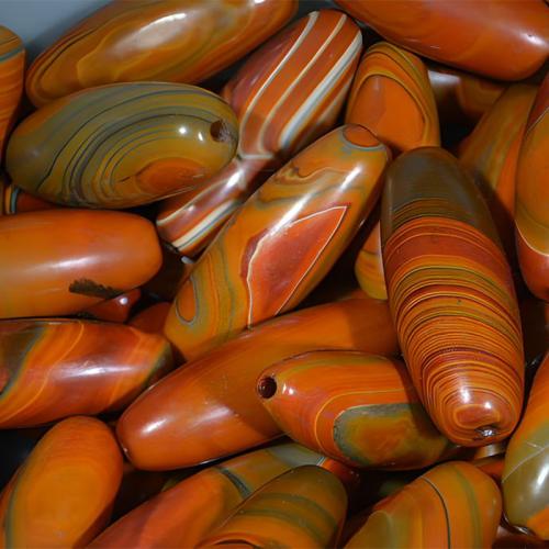 Agate Beads, polished, DIY, 60x20mm, Sold By PC