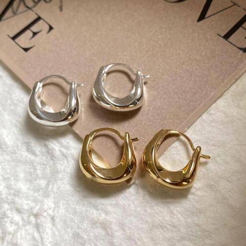 Brass Drop Earring, fashion jewelry & for woman, more colors for choice, 15x15mm, Sold By Pair