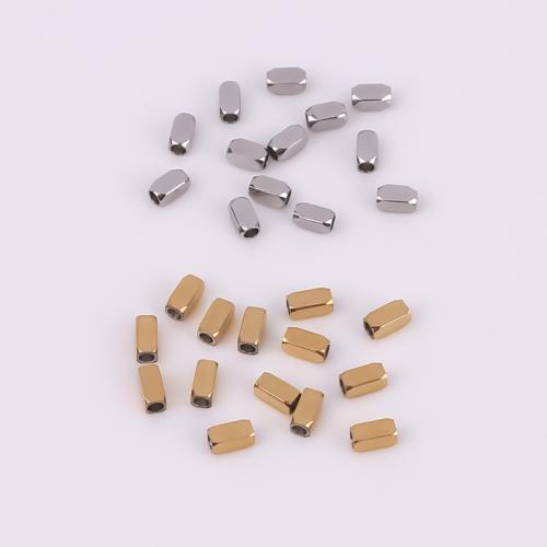 Stainless Steel Spacer Beads, 316 Stainless Steel, Vacuum Ion Plating, DIY, more colors for choice, 4x2mm, 20PCs/Bag, Sold By Bag