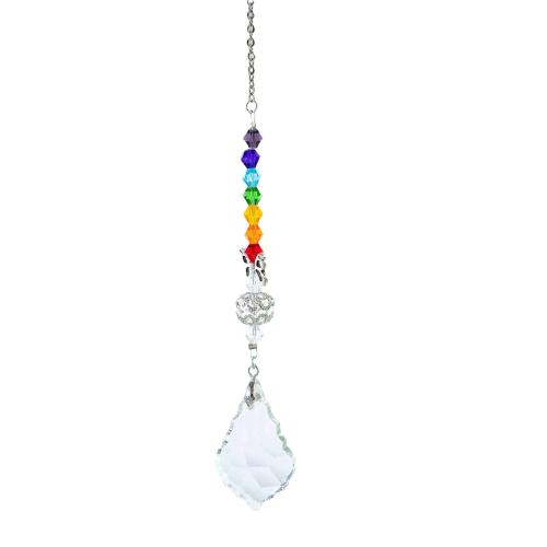 Hanging Ornaments Zinc Alloy with Crystal silver color plated for home and office nickel lead & cadmium free Sold By PC