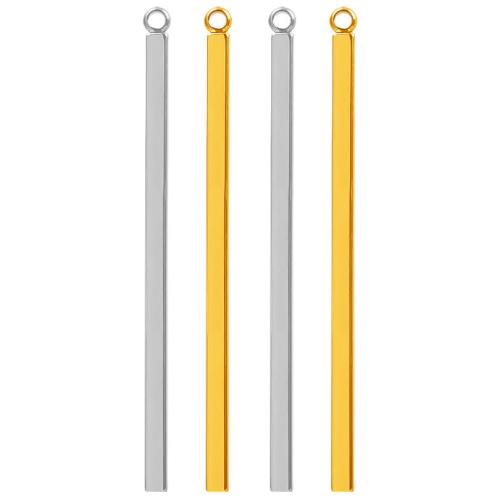 Colgantes de Acero Inoxidable, acero inoxidable 304, Palo, Bricolaje & diverso tamaño para la opción, más colores para la opción, Vendido por UD