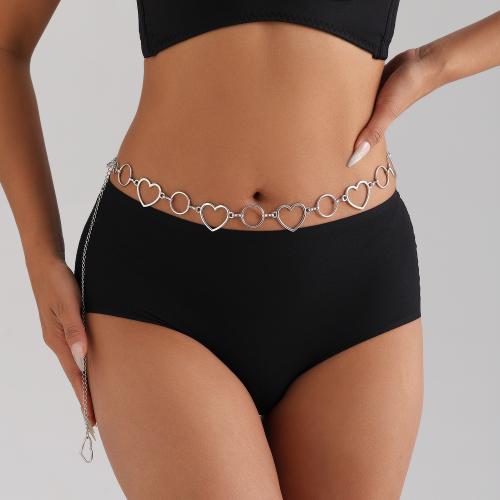 Body Chain Jewelry Zinc Alloy plated & for woman & hollow nickel lead & cadmium free Sold By PC