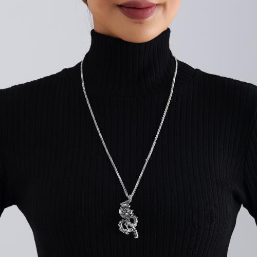 Zinklegierung Pullover Halskette, plattiert, verschiedene Stile für Wahl & für Frau, keine, frei von Nickel, Blei & Kadmium, verkauft von PC
