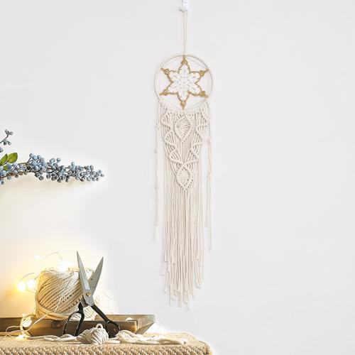 Fashion Dream Catcher, Iron, with Cotton Thread, handmade, for home and office & Bohemian style, nickel, lead & cadmium free, 160x850mm, Sold By PC