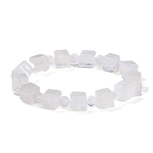 Cristal naturel bracelet, cadre, fait à la main, unisexe & normes différentes pour le choix, Longueur:Environ 6-7 pouce, Vendu par PC