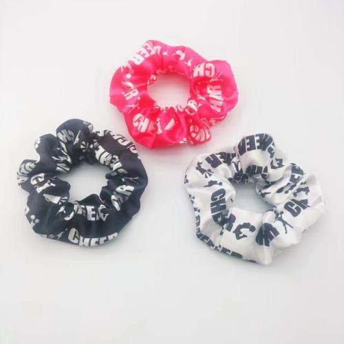 Hair Scrunchies, Cloth, handmade, for woman, more colors for choice, 100mm, Sold By PC