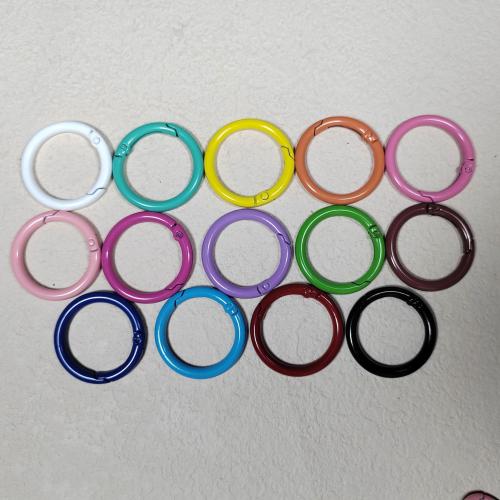 цинковый сплав Кабель брелок кольцо, разный размер для выбора, Много цветов для выбора, продается PC