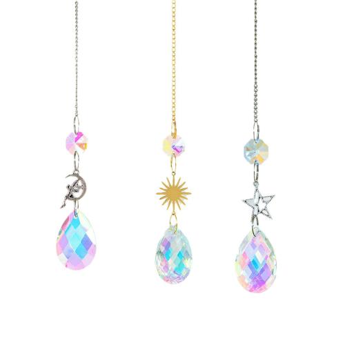 Hanging Ornaments Zinc Alloy with Crystal plated for home and office nickel lead & cadmium free Sold By PC