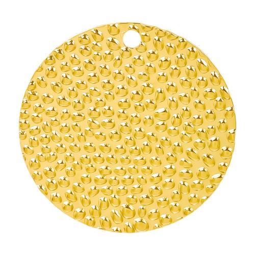 Stainless Steel Pendants, 304 Stainless Steel, Flat Round, Vacuum Ion Plating, DIY, more colors for choice, 30x30mm, Sold By PC