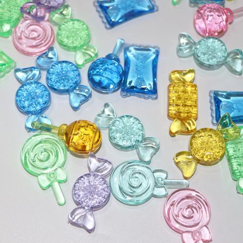 Fashion Decoration, Acrylic, injection moulding, DIY & mixed, more colors for choice, Size 30-40mm, 165PCs/Bag, Sold By Bag