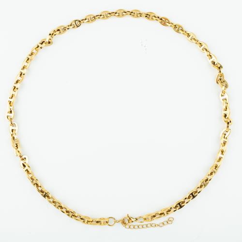 Corrente de colar, Aço inoxidável 304, joias de moda & para mulher, Mais cores pare escolha, vendido para Aprox 55 cm Strand