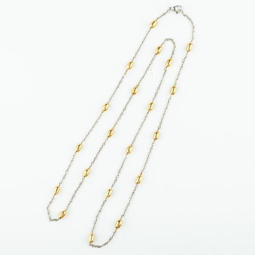Halskette, 304 Edelstahl, Modeschmuck & für Frau, keine, verkauft per ca. 74 cm Strang